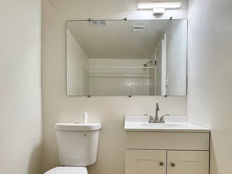 Updated primary bathroom