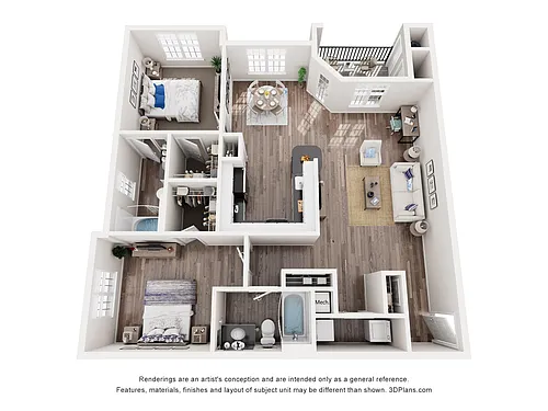 Floor plan B3