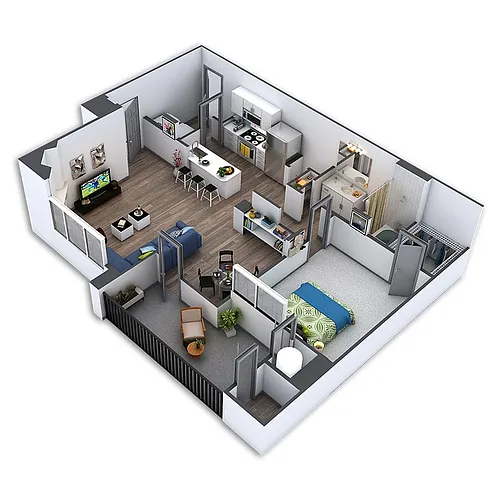 Floor plan Lynx Custom
