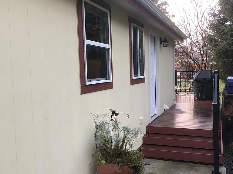 Back entrance