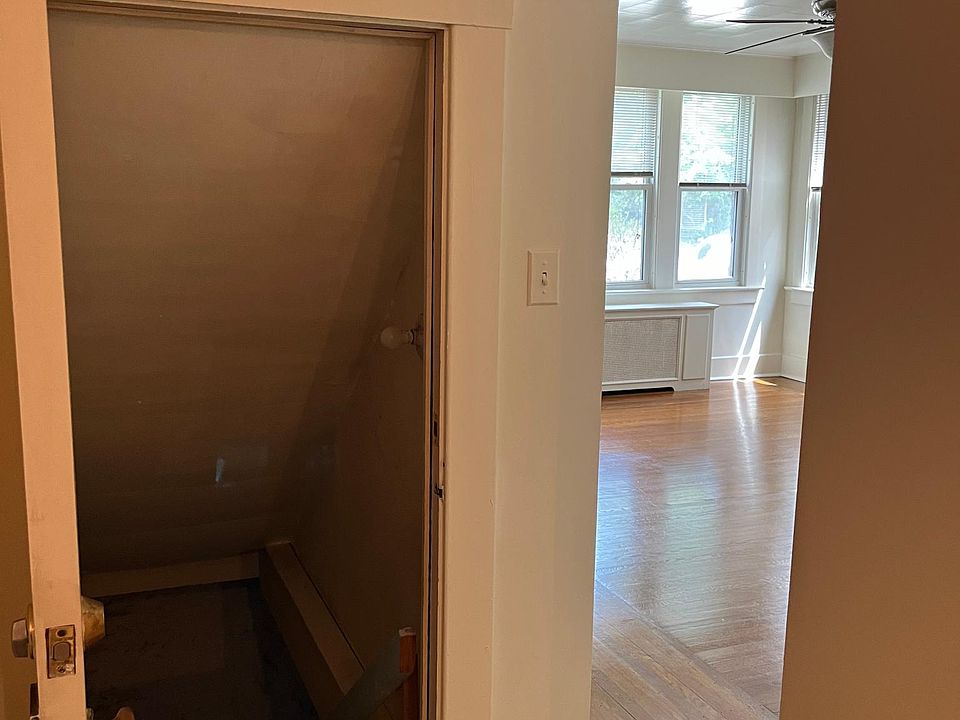 Hallway (off Living Room) and Entrance to Laundry Room in Basement