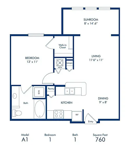 Floor plan A1
