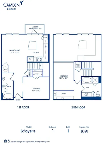 Floor plan Lafayette
