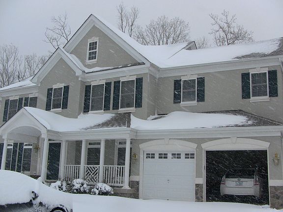 View of home in winter
