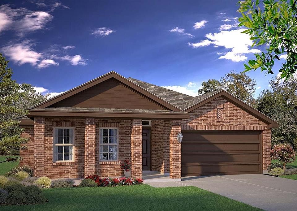 D.R. Horton's Express Homes Starkville Floorplan Elevation D.