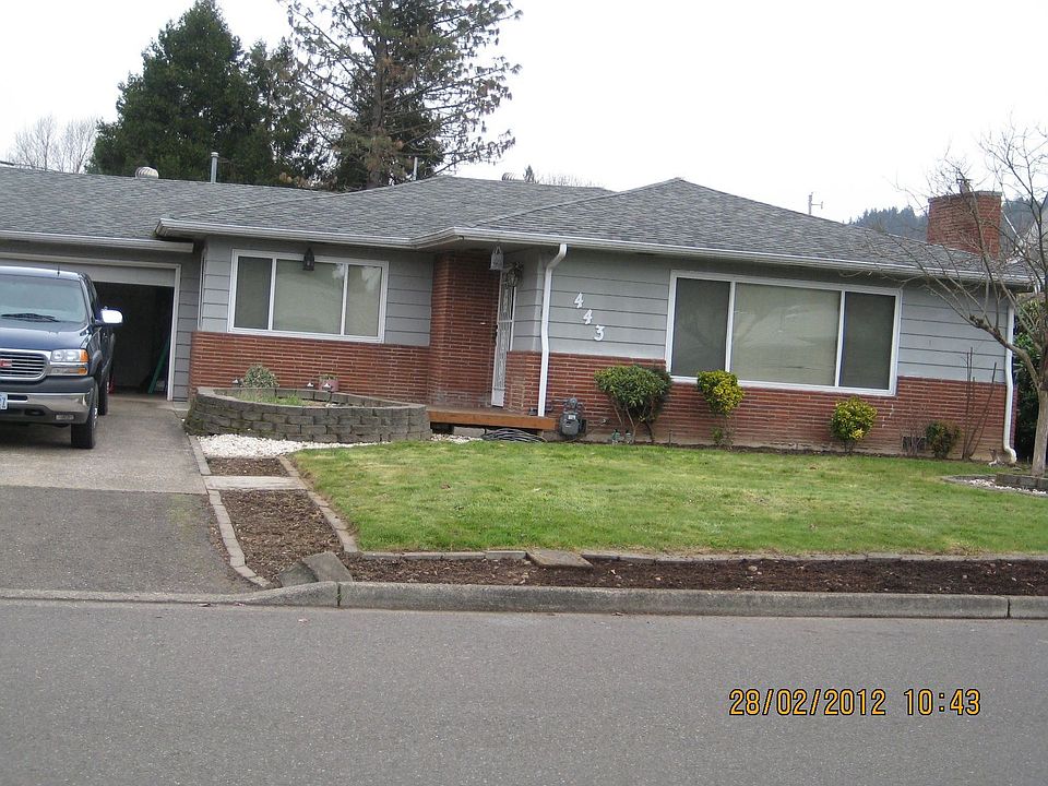 front before landscaping done