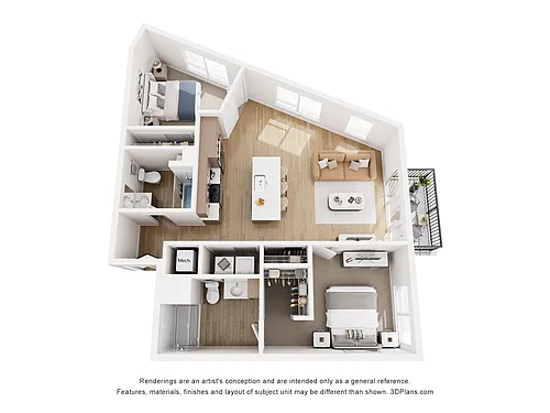 Floor plan B3