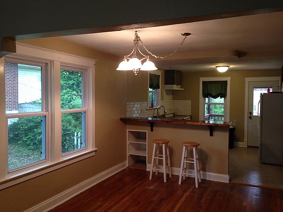 View of open concept from living room