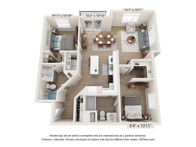 Floor plan Brookside