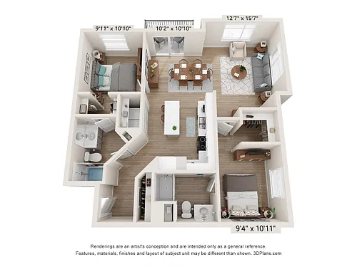 Floor plan Brookside
