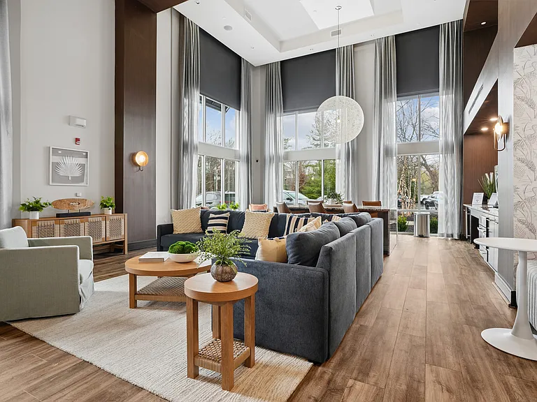 Resident lounge with seating