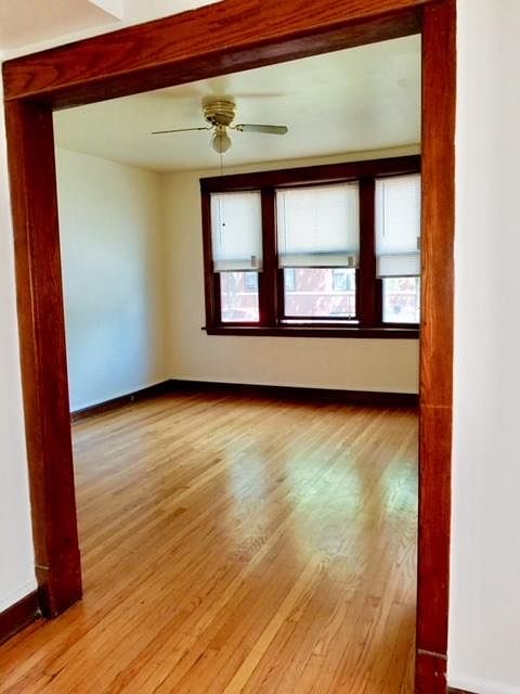 View from the Dining Rm into the Living Room w/Bay Window!