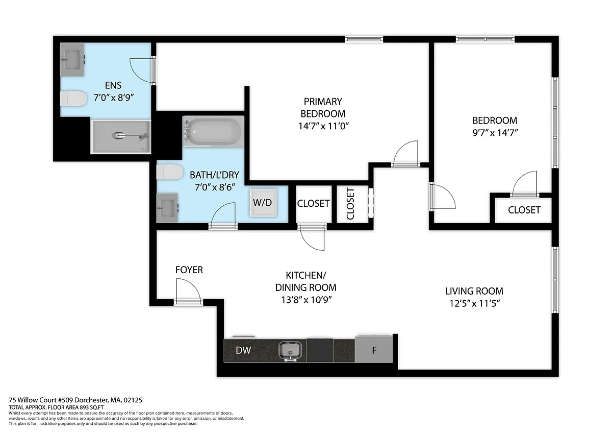 Floor plan 5 - 2B
