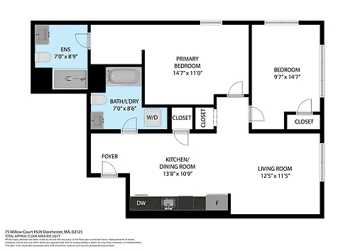 Floor plan 5 - 2B