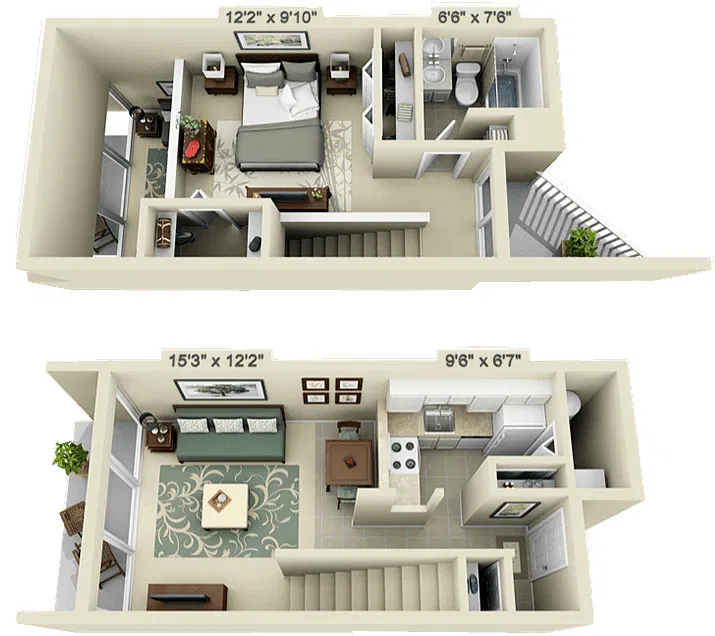 Floor plan Phase 2 Townhouse