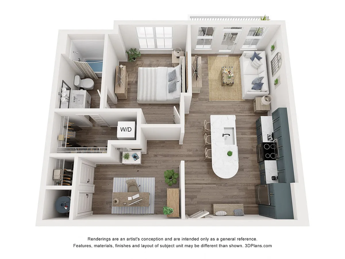 Floor plan A1E