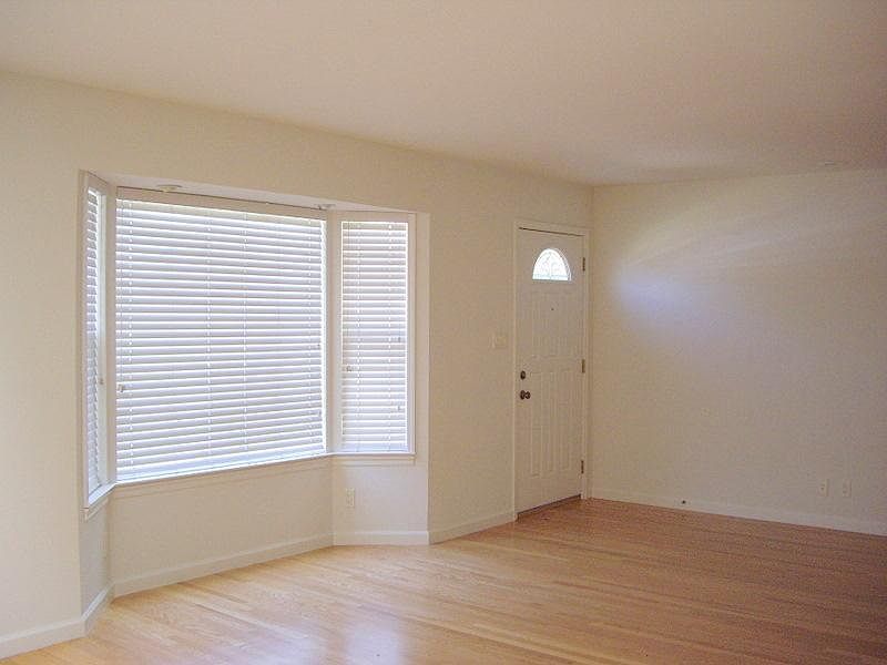 Entry area and living room
