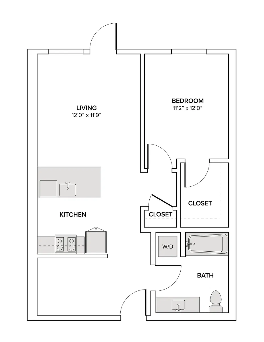Floor plan A01D