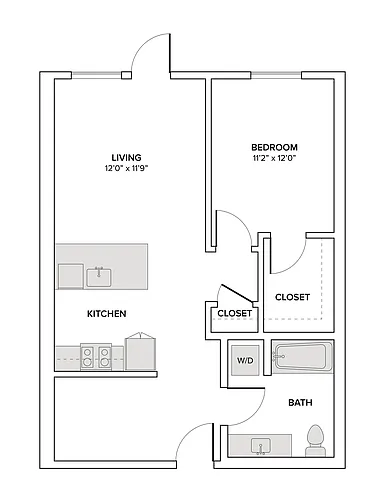 Floor plan A01D