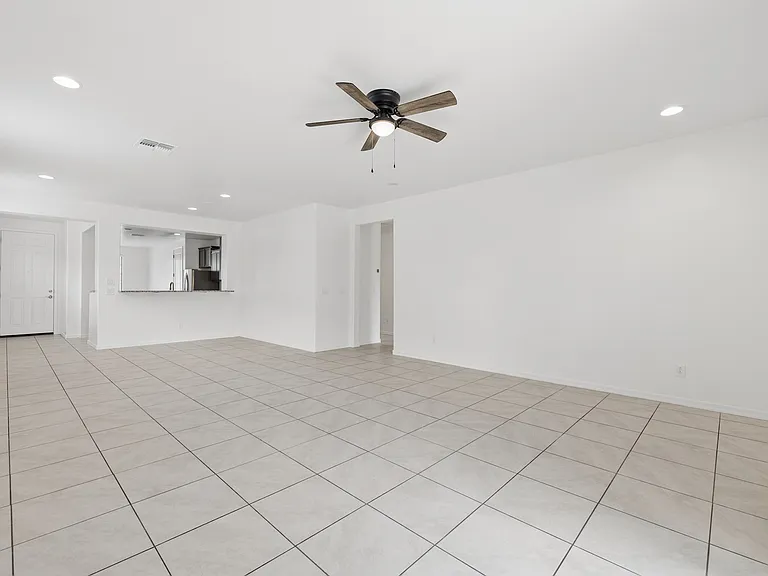Spacious Living Room, Open Floor Plan