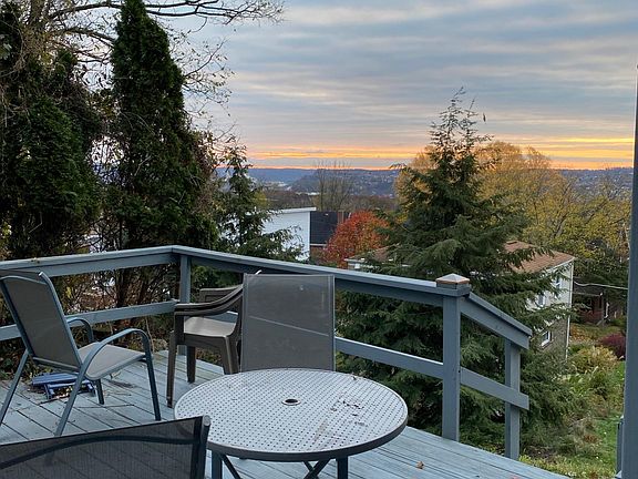 Shared deck with beautiful view