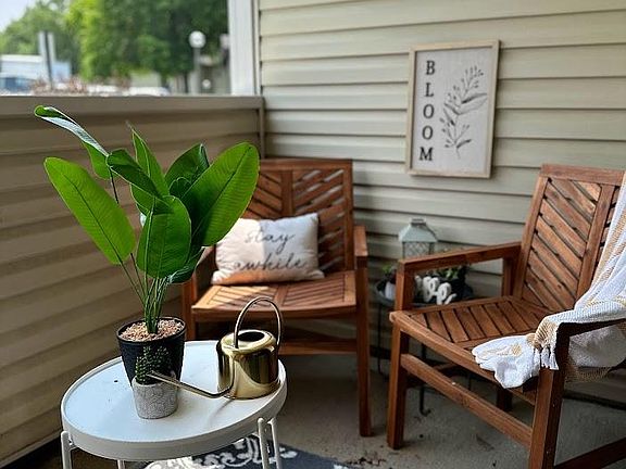 One Bedroom Model Patio