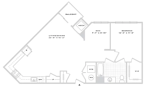 Floor plan B2-A21