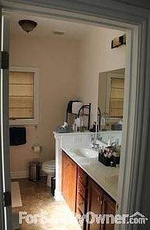 Master bathroom