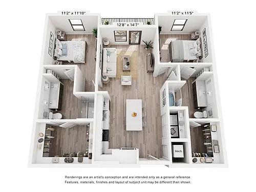 Floor plan Olive