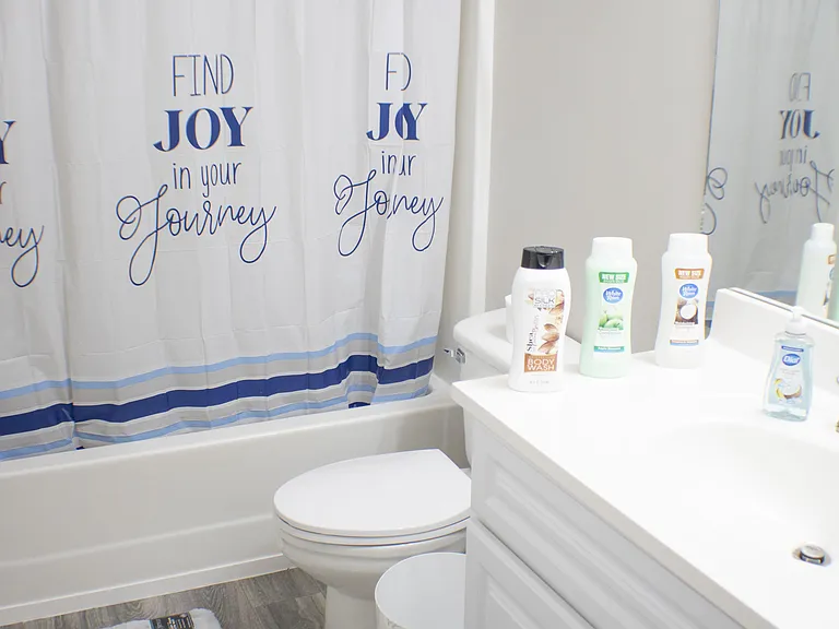 included Shampoo, conditioner and body wash.
