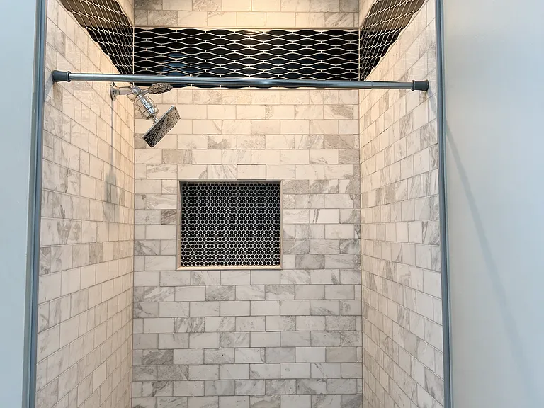 Newly renovated Master shower