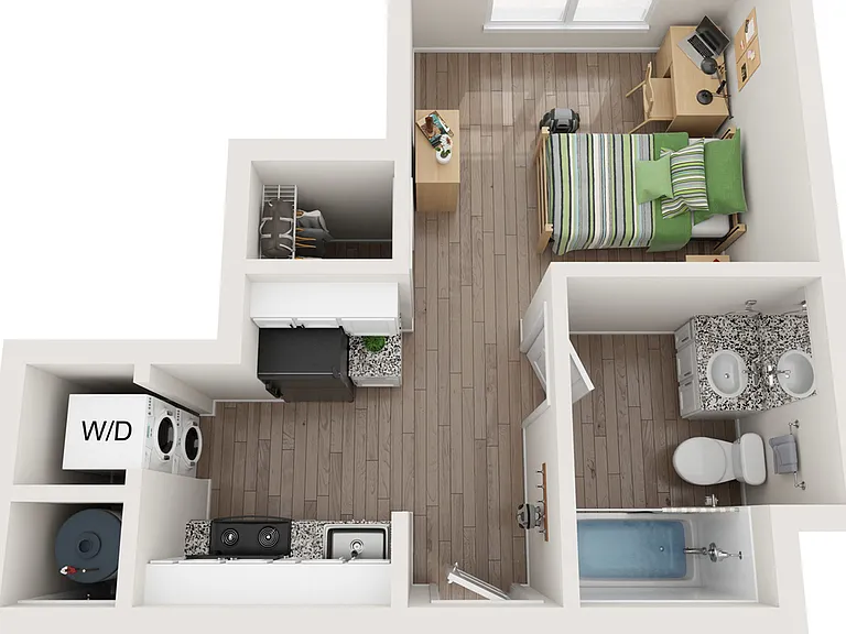 A0 | 1 Bed / 1 Bath A0 | 1 Bed / 1 Bath