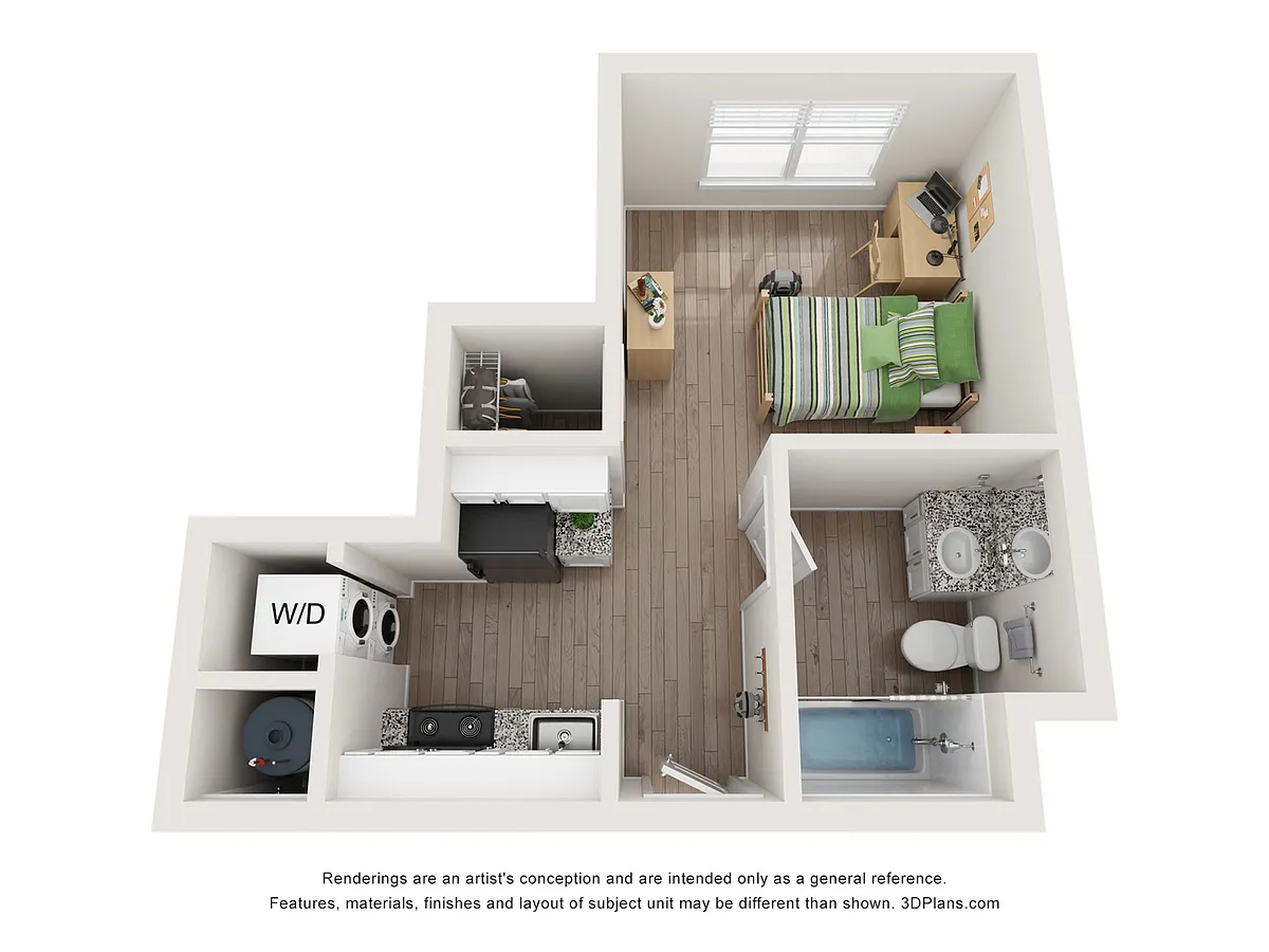 Floor plan A0 Floor Plan (Studio)