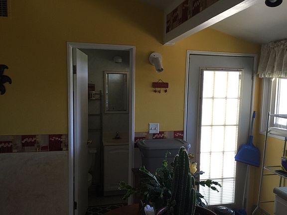 Kitchen to back yard