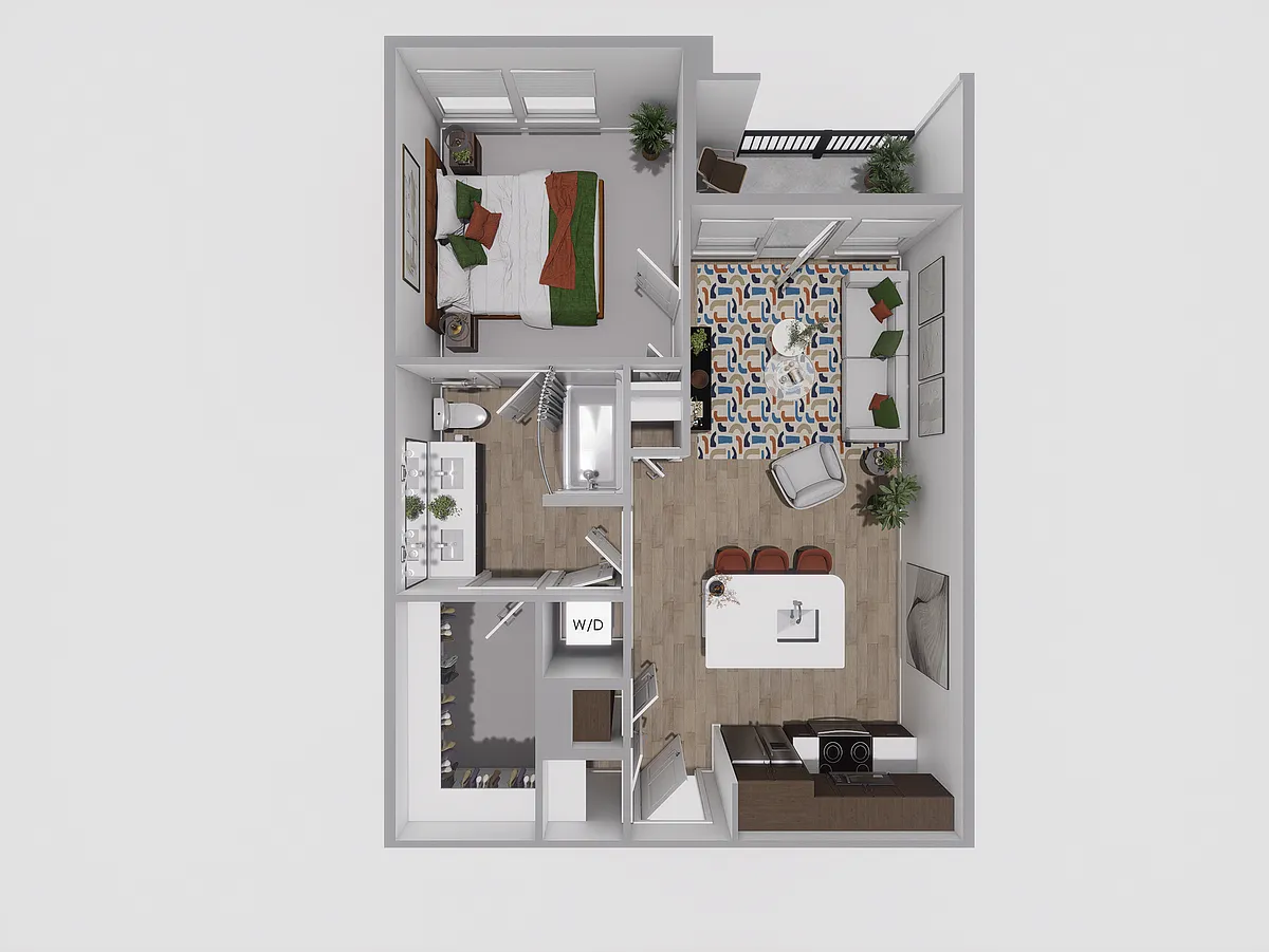 Floor plan Berkman