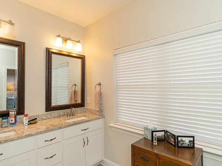 Master Bath with dual vanity