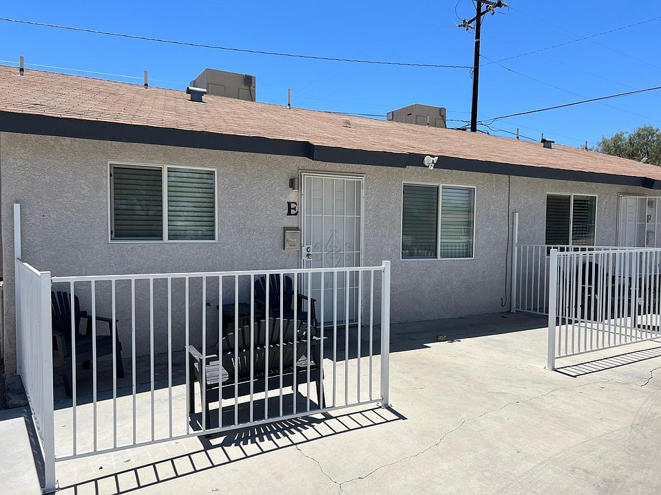 Front entrance with gated area in front