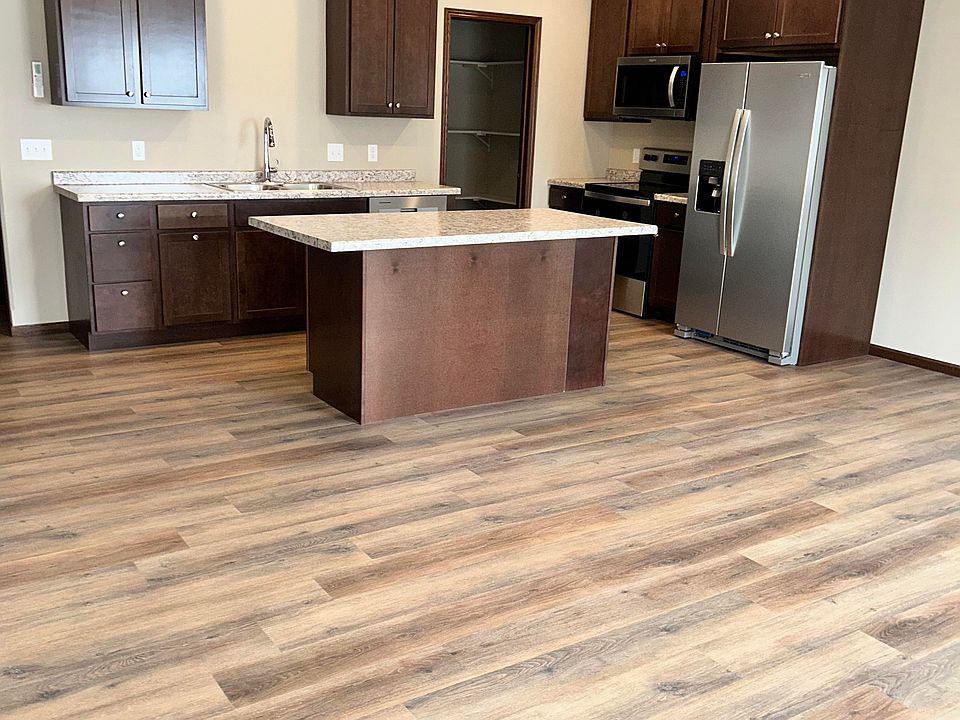 Kitchen view from living area.
