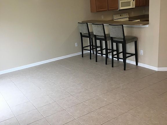 Dining area and breakfast bar.