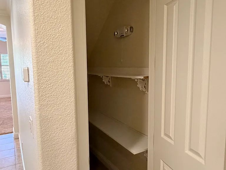 Storage under the stairs