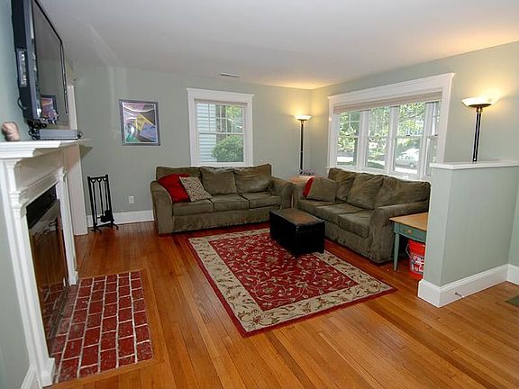 Living Room with Fireplace