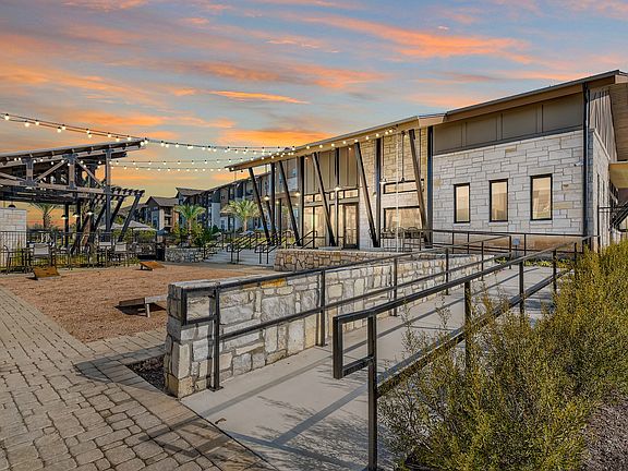 Communal space with lawn games