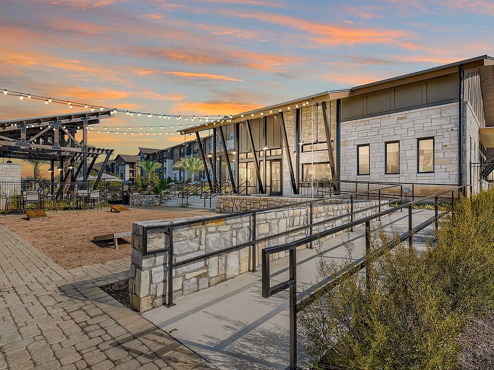 Communal space with lawn games
