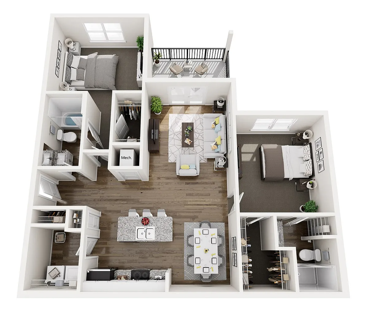 Floor plan B4