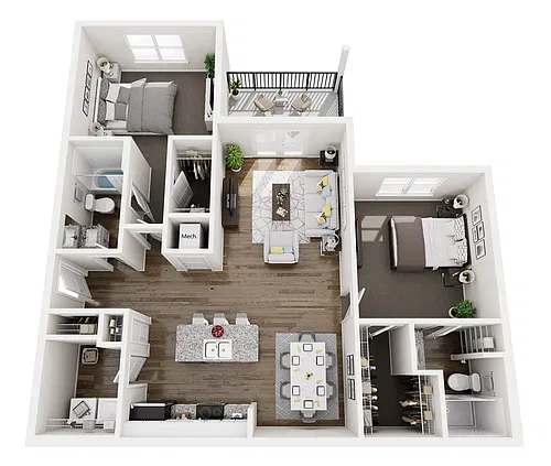 Floor plan B4