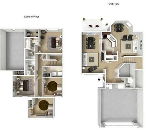 Floor plan SNCO - Pebble Beach