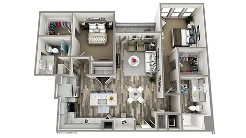 Floor plan B2
