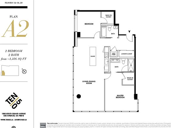 2nd image of 1050 S Grand Ave Unit 1002