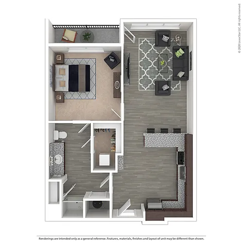 Floor plan The Russell 2