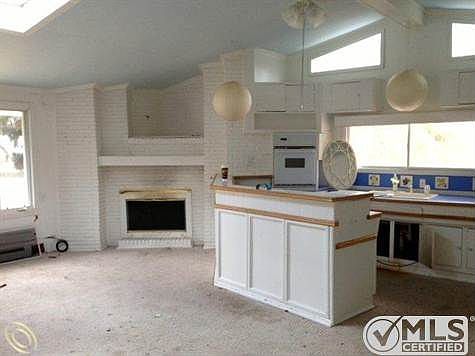 kitchen and great room